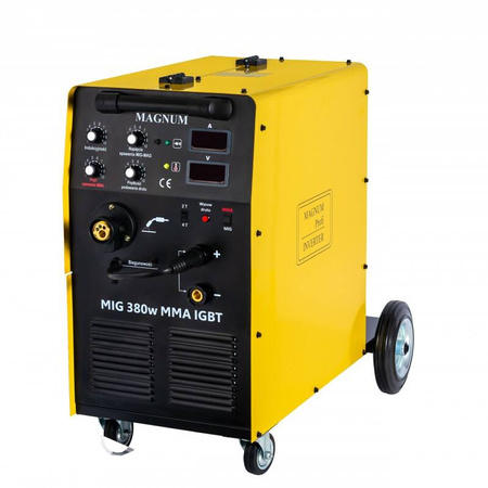 ZESTAW SPAWARKA MIGOMAT MAGNUM 380 W MIG MAG 380A MMA