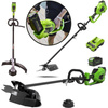 GREENWORKS GD40BCK4 40V KOSA PODKASZARKA 