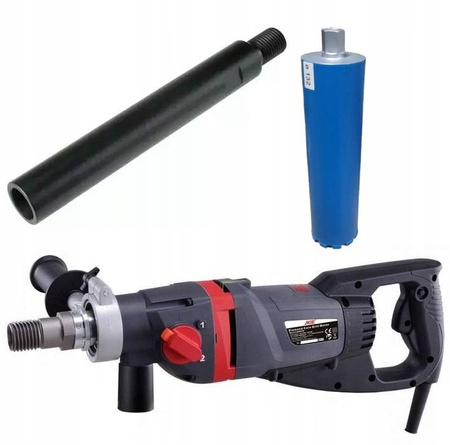 STARMIX L-1625 + WIERTNICA AGP AGP52D + PRZEDŁUŻKA +WIERTŁO 62MM + PRZYSTAWKA